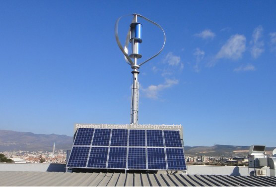 에너지 태양풍 잡종 전원 시스템을 위한 바람에 의하여 모는 터빈 발전기