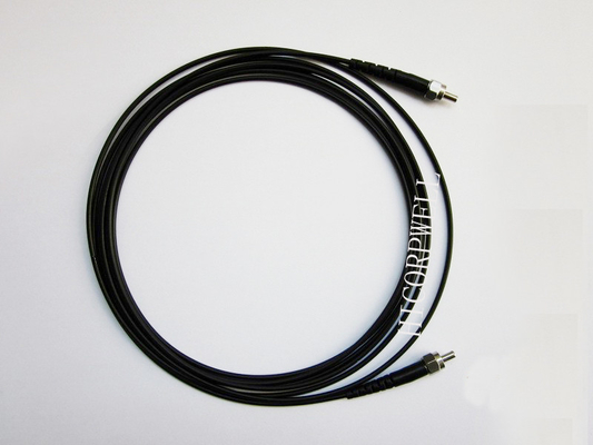 SMA 905 연결관 2.2mm 2개의 광섬유 헝겊 조각 케이블