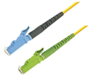 노랑색 3.0 밀리미터 광섬유 케이블 단일모드 다중 모드 E2000 SC APC UPC 연결기