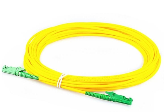 E2000 APC UPC 연결기와 3.0 밀리미터 광섬유 패치 케이블