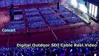 3G/6G/12G 디지털 야외 SDI 케이블 릴 비디오 케이블 Sdi 케이블 릴