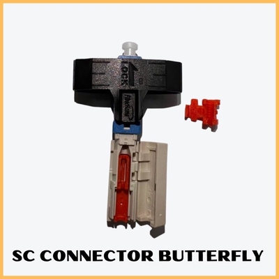 파이버 컨넥터 SC SM PK/6 종결 SC 연결기 후지쿠이라 브랜드 화이바홈 브랜드 SC 연결기