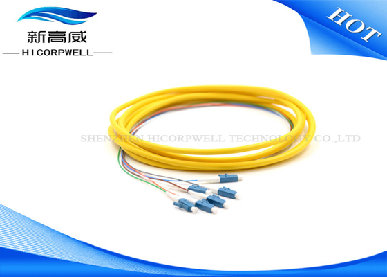 SC APC 광섬유 떠꺼머리 IEC 60794 LSZH PVC 재킷을 가진 100m - 1000m 길이