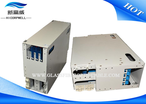 FTTX 체계를 위한 FC 48 항구 섬유 종료 장비 광섬유 결합 쟁반