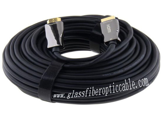 광섬유 HDMI 슬림 HDMI 2.0 4K 울트라 HD Sdi 케이블 12G AOC 광섬유 광섬유 HDMI 케이블 4K 버전 20