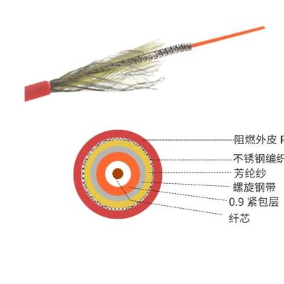 광섬유 2 코어