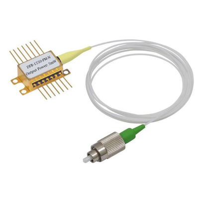 14PIN BTF 레이저 다이오드 1550nm 10mW 배터플라이 레이저, TEC 및 PM 섬유 최대 전력 10W