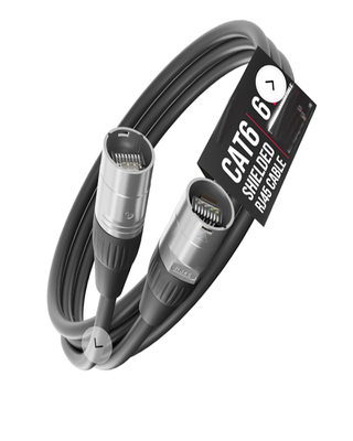Cat6 보호 케이블 이더넷 연결 유선 장거리 전송