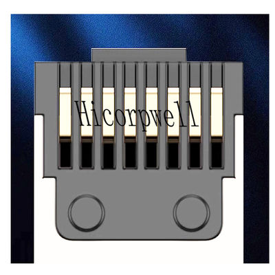 구리 은색 편조 Cat8 이더넷 케이블 CAT8 SFTP RJ45 네트워크 패치 오디오 케이블