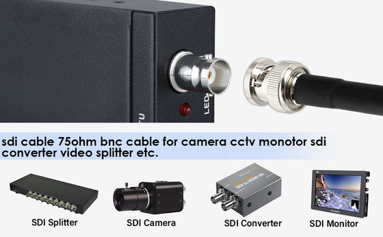 미니 3G SDI 비디오 마이크로 컨버터, USB 전원 HDM1 스위처 방송 케이블 3G 12G HDM1 SDI 4G