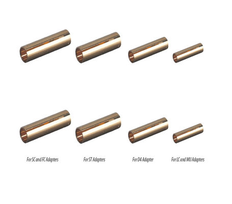 알루미나 세라믹 슬리브 광섬유 표준 SC 광섬유 구리 슬리브 광섬유 슬리브