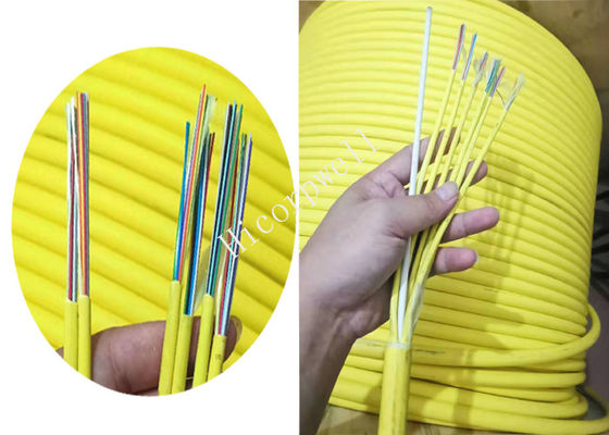 GJFJV 900um 방연제 단단한 완충기 섬유를 가진 다중목적 배급 케이블