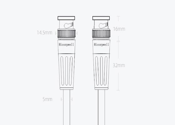 12g SDI 케이블 코아시얼 케이블 광섬유 HDMI 3G SDI 확장 케이블 릴